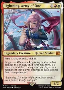 Magic the Gathering Lightning, Army of One