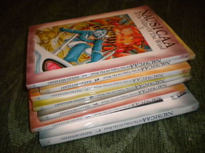 sarjakuva Nausicaä 7kpl , koko sarja