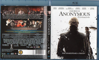 Anonymous - Tuntematon (15 570) k -FI- BLU-RAY suomik. rhys