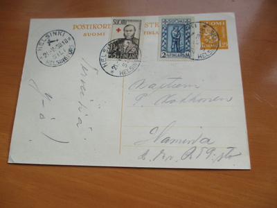 1938 SILI ehiö lisämerkein Haminaan