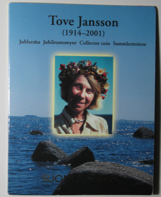 2004 Suomi 10€  JUHLARAHA Tove Jansson ja lastenkulttuuri