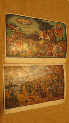 CCCP: kaksi vintage taidekorttia