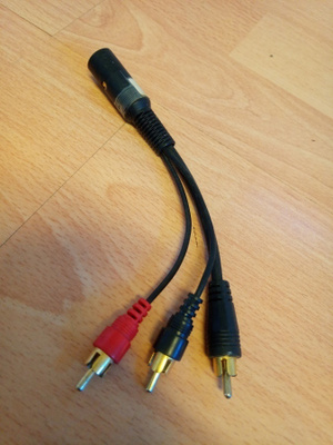 RCA - Din adapterikaapeli