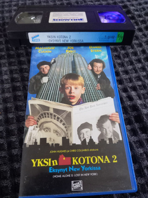 Yksin kotona 2 Eksynyt New Yorkissa VHS