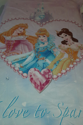 Prinsessa puuvillakangas 215x150cm