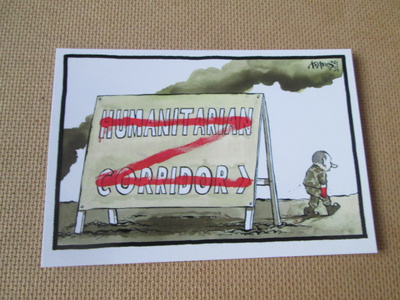 Ukraina: propaganda postikortti