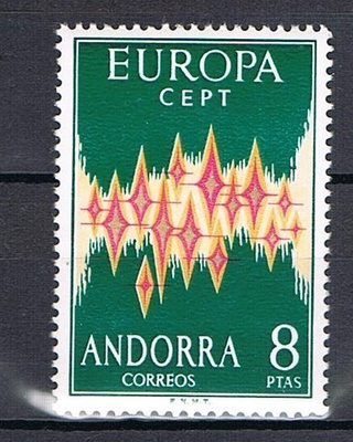 Andorra Esp 1972 - Europa CEPT  ++