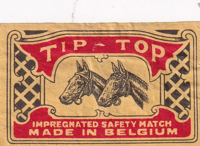 Tip - Top. Belgium , Hevonen,   6/5