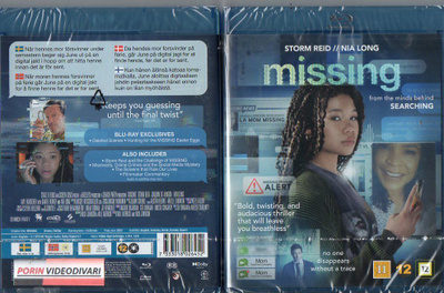 Missing (2023)	(54 128)	UUSI	-FI-	BLU-RAY				2023