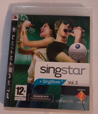 * SingStar Vol. 3 + Singstore PS3 Lue Kuvaus