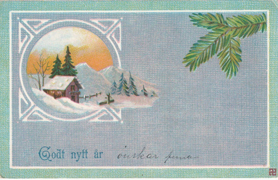 Postikortti, Uusi vuosi, vanha