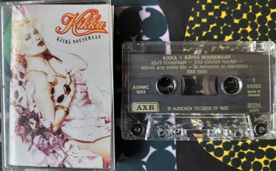KIKKA-KÄYRÄ NOUSEMAAN-kasetti, AXRMC1053,v.1993 AUDIOVOX