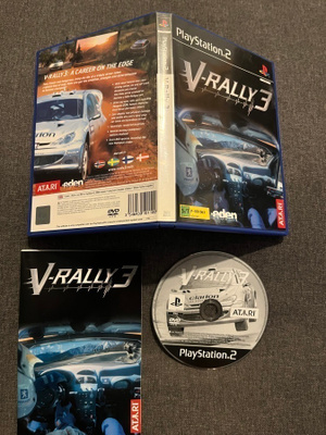 V-Rally 3 PS2 (Suomijulkaisu)