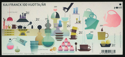 2011, Kaj Franck 100 vuotta, pienoisarkki BL67**