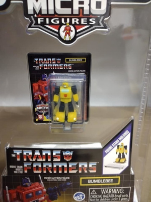 TRANSFORMERS BUMBLEBEE MICRO ACTION	(72 902)	n.3,5cm, stand
