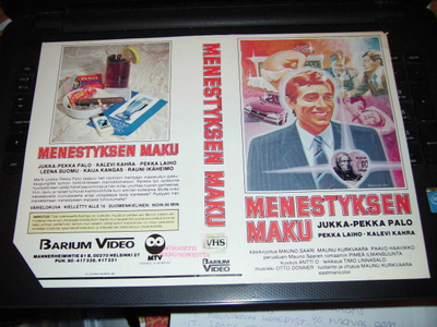 Vhs kansipaperi Fix - MENESTYKSEN MAKU  (Sis.postikulut)