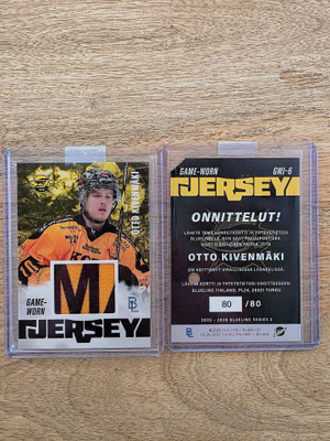 GAME-WORN JERSEY Otto Kivenmäki/Saipa