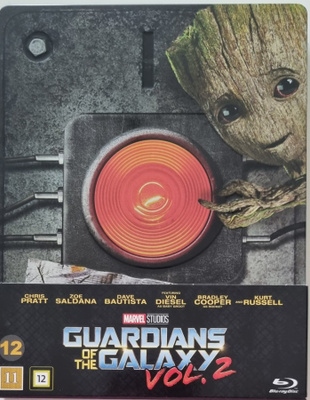 GUARDIANS OF THE GALAXY VOL. 2 STEELBOOK BLU-RAY
