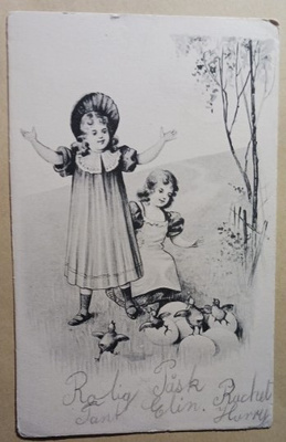 Pikkuleidit ja juuri kuoriutuneita tipuja, p. 1905