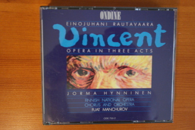 Einojuhani Rautavaara:Vincent-Opera in Three Acts 2CD.