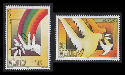 Malta 954-5 ** Europa rauha ja vapaus (1995)