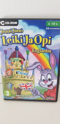 PC peli : Jussi Jänö "Leiki ja Opi Englantia" CD-ROM
