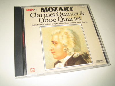 Mozart - Clarinet Quintet&Oboe Quartet (CD)