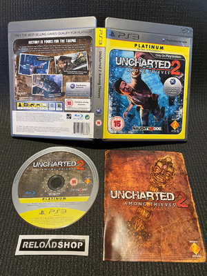 Uncharted 2 Among Thieves Platinum PS3 - CiB