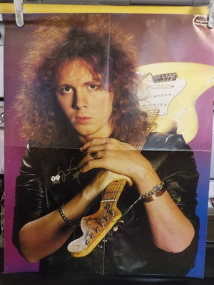 YNGWIE MALMSTEEN JULISTE ITSE MESTARIN NIMMARILLA