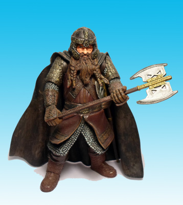 TOYBIZ - LOTR - gimli - HEAD HUNTER STORE.