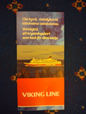 Viking risteilykortti Hki-Sto-Hki