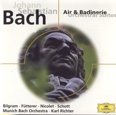 BACH - Air & Badinerie. Orchestral Suites. Karl Richter. CD