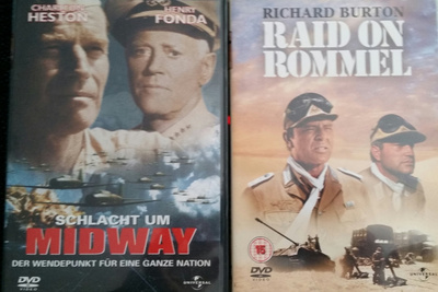 Raid on Rommel + Midwayn taistelu-DVD