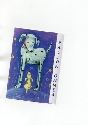 °"PALJON ONNEA"° -KORTTI / Karto