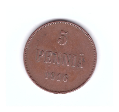 Suomi 5 Penniä 1916