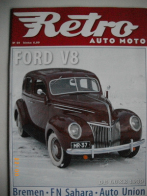 Retro auto moto lehti Nro 59 2008 (27.1)