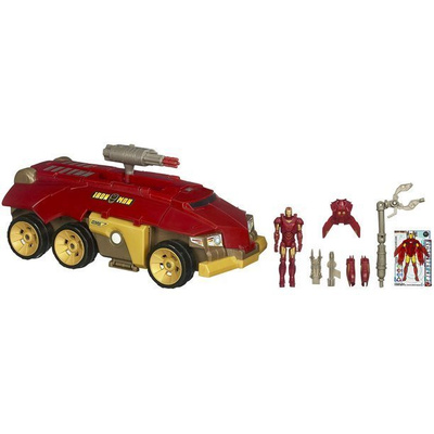 MARVEL IRON MAN 2 mobile base truck - HEAD HUNTER STORE.