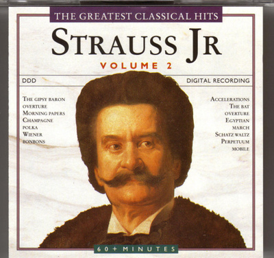 The Greatest Classical Hits: Johann Strauss Jr volume 2 - CD
