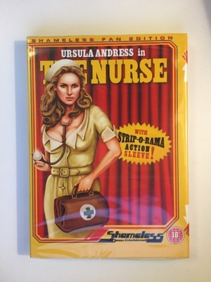 The Nurse (DVD) Slip-cover (Ursula Andress) 1975 (UUSI)