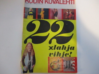 KODIN KUVALEHTI 21 1969