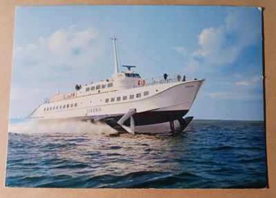 m/s Sirena (p.o. h/s) merellä, väripk, ei p.
