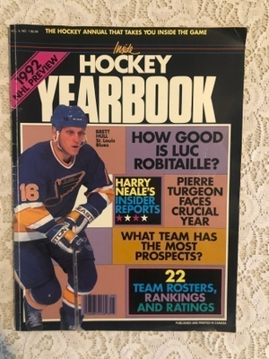 NHL: Inside Hockey Yearbook 1992-1993.