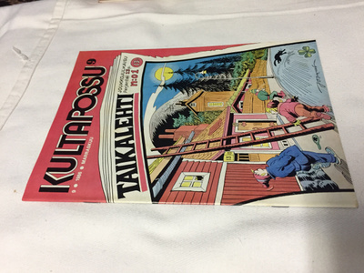 KULTAPOSSU LEHTI 9/1986 HIENO