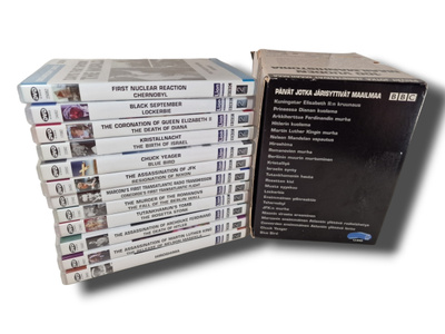 DVD -elokuva (100 Vuoden Maailmanhistoria / BBC / 12 levyä)