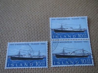 Islanti 1964: Islannin höyrylaivaosakeyhtiö 50 v.