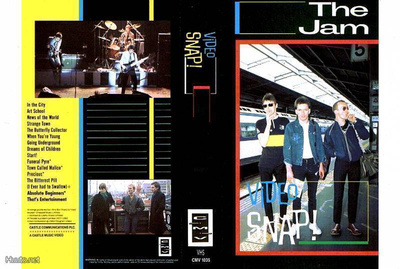 THE JAM snap! VHS -1977-1982- .......mod-powerpop klassikko