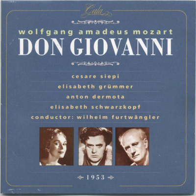 MOZART / FURTWÄNGLER: Don Giovanni - Live 1953 – 3-CD 1994