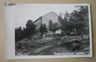 Houtskär, Seurakuntakoti, vanha mv valokuvapk, p. 1939