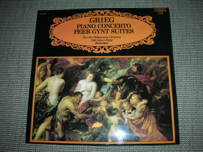 LP The Oslo philharmonic orchestra: Grieg piano concerto pee