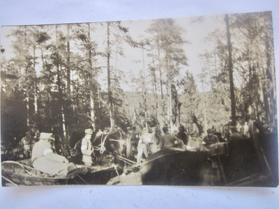 Valokuva Viipuri 1919 Suojeluskunta Vapaussota 1. Vuosipäivä